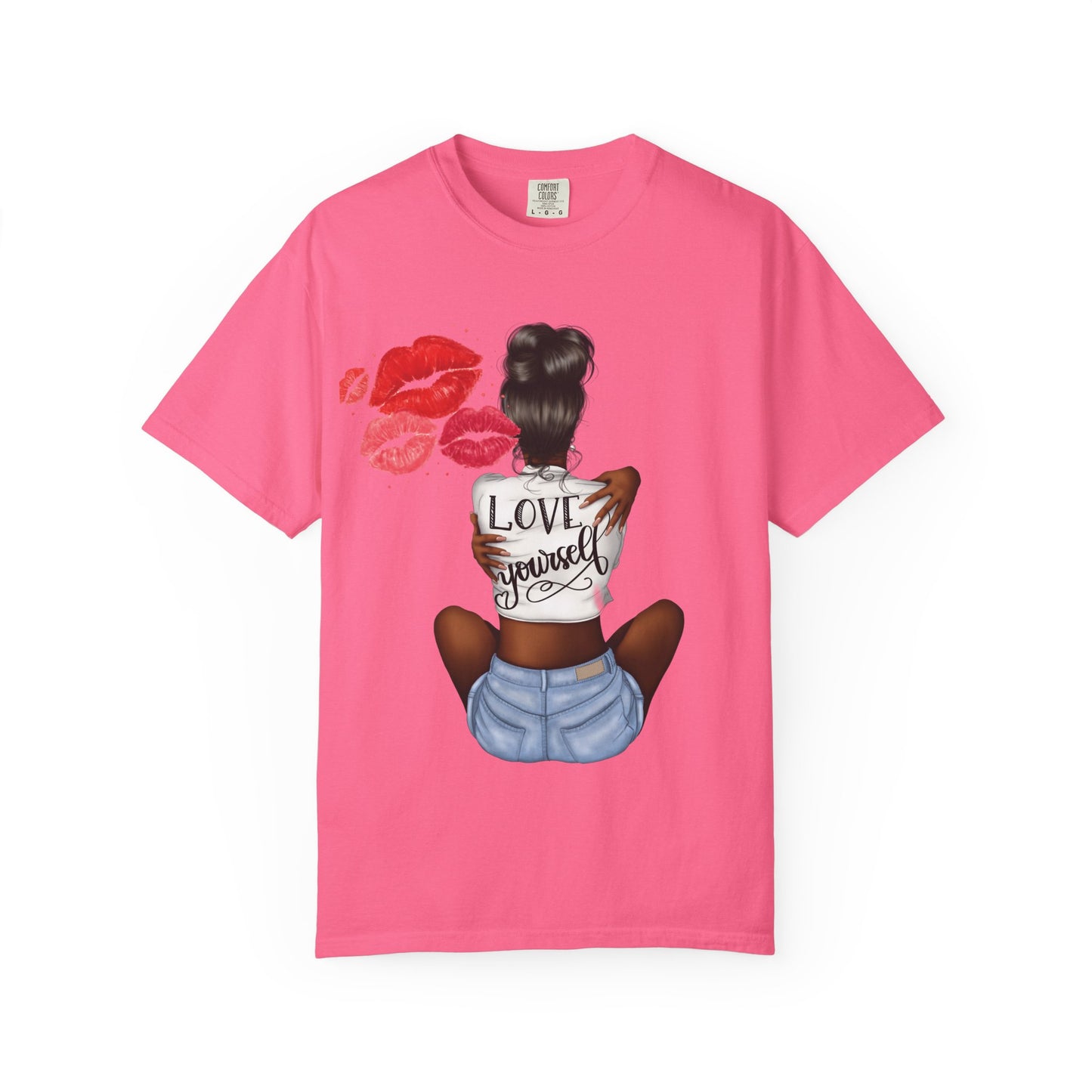 LOVE YOURSELF expression cotton tees