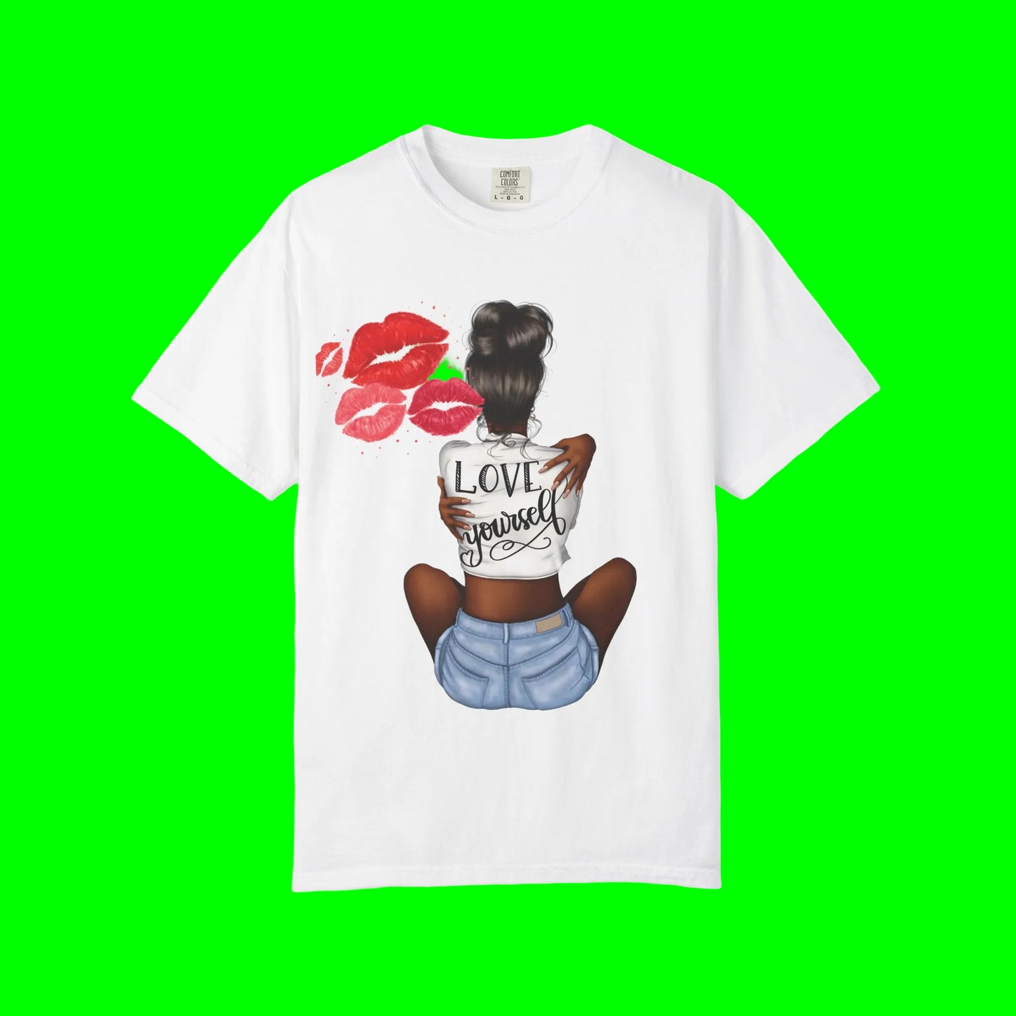 LOVE YOURSELF expression cotton tees